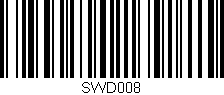 Código de barras (EAN, GTIN, SKU, ISBN): 'SWD008'