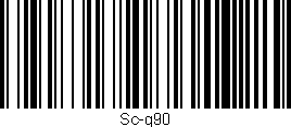 Código de barras (EAN, GTIN, SKU, ISBN): 'Sc-g90'