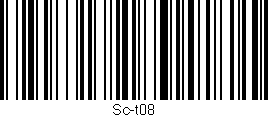 Código de barras (EAN, GTIN, SKU, ISBN): 'Sc-t08'