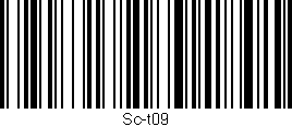 Código de barras (EAN, GTIN, SKU, ISBN): 'Sc-t09'