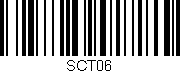 Código de barras (EAN, GTIN, SKU, ISBN): 'Sct06'