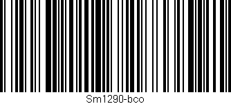 Código de barras (EAN, GTIN, SKU, ISBN): 'Sm1290-bco'