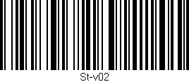 Código de barras (EAN, GTIN, SKU, ISBN): 'St-v02'