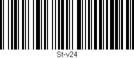 Código de barras (EAN, GTIN, SKU, ISBN): 'St-v24'