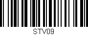 Código de barras (EAN, GTIN, SKU, ISBN): 'Stv09'