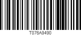 Código de barras (EAN, GTIN, SKU, ISBN): 'T076A9490'