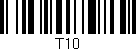 Código de barras (EAN, GTIN, SKU, ISBN): 'T10'