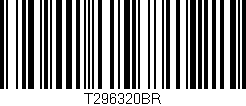 Código de barras (EAN, GTIN, SKU, ISBN): 'T296320BR'