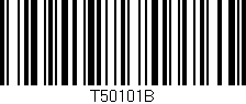 Código de barras (EAN, GTIN, SKU, ISBN): 'T50101B'