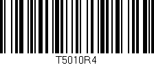 Código de barras (EAN, GTIN, SKU, ISBN): 'T5010R4'