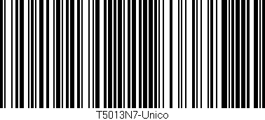 Código de barras (EAN, GTIN, SKU, ISBN): 'T5013N7-Unico'