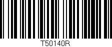 Código de barras (EAN, GTIN, SKU, ISBN): 'T50140R'