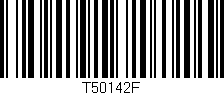 Código de barras (EAN, GTIN, SKU, ISBN): 'T50142F'
