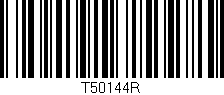 Código de barras (EAN, GTIN, SKU, ISBN): 'T50144R'