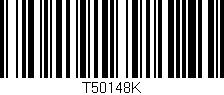 Código de barras (EAN, GTIN, SKU, ISBN): 'T50148K'