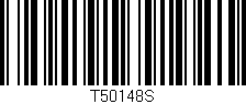 Código de barras (EAN, GTIN, SKU, ISBN): 'T50148S'