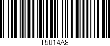 Código de barras (EAN, GTIN, SKU, ISBN): 'T5014A8'