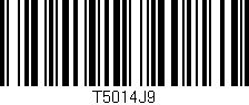 Código de barras (EAN, GTIN, SKU, ISBN): 'T5014J9'