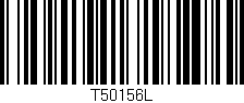 Código de barras (EAN, GTIN, SKU, ISBN): 'T50156L'