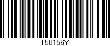 Código de barras (EAN, GTIN, SKU, ISBN): 'T50156Y'