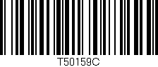 Código de barras (EAN, GTIN, SKU, ISBN): 'T50159C'