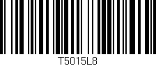 Código de barras (EAN, GTIN, SKU, ISBN): 'T5015L8'