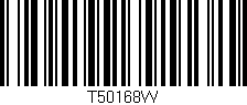 Código de barras (EAN, GTIN, SKU, ISBN): 'T50168W'