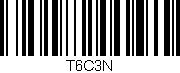 Código de barras (EAN, GTIN, SKU, ISBN): 'T6C3N'