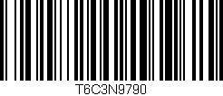 Código de barras (EAN, GTIN, SKU, ISBN): 'T6C3N9790'