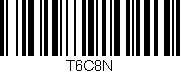 Código de barras (EAN, GTIN, SKU, ISBN): 'T6C8N'