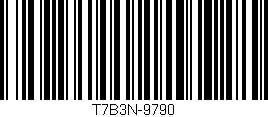 Código de barras (EAN, GTIN, SKU, ISBN): 'T7B3N-9790'
