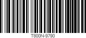 Código de barras (EAN, GTIN, SKU, ISBN): 'T800N-9790'