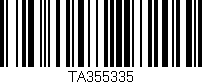 Código de barras (EAN, GTIN, SKU, ISBN): 'TA355335'