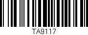 Código de barras (EAN, GTIN, SKU, ISBN): 'TA9117'