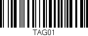 Código de barras (EAN, GTIN, SKU, ISBN): 'TAG01'