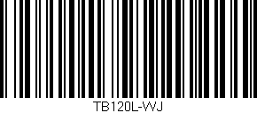 Código de barras (EAN, GTIN, SKU, ISBN): 'TB120L-WJ'
