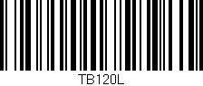 Código de barras (EAN, GTIN, SKU, ISBN): 'TB120L'