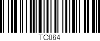 Código de barras (EAN, GTIN, SKU, ISBN): 'TC064'
