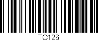 Código de barras (EAN, GTIN, SKU, ISBN): 'TC126'