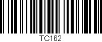 Código de barras (EAN, GTIN, SKU, ISBN): 'TC162'