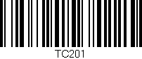 Código de barras (EAN, GTIN, SKU, ISBN): 'TC201'