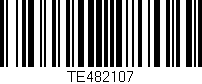 Código de barras (EAN, GTIN, SKU, ISBN): 'TE482107'