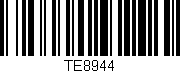 Código de barras (EAN, GTIN, SKU, ISBN): 'TE8944'