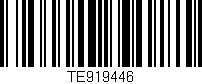 Código de barras (EAN, GTIN, SKU, ISBN): 'TE919446'