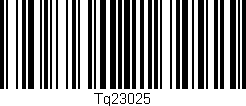 Código de barras (EAN, GTIN, SKU, ISBN): 'TG23025'