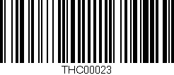 Código de barras (EAN, GTIN, SKU, ISBN): 'THC00023'