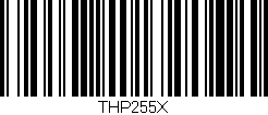 Código de barras (EAN, GTIN, SKU, ISBN): 'THP255X'