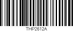 Código de barras (EAN, GTIN, SKU, ISBN): 'THP2612A'