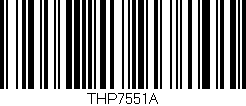 Código de barras (EAN, GTIN, SKU, ISBN): 'THP7551A'
