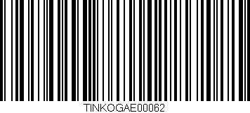 Código de barras (EAN, GTIN, SKU, ISBN): 'TINKOGAE00062'
